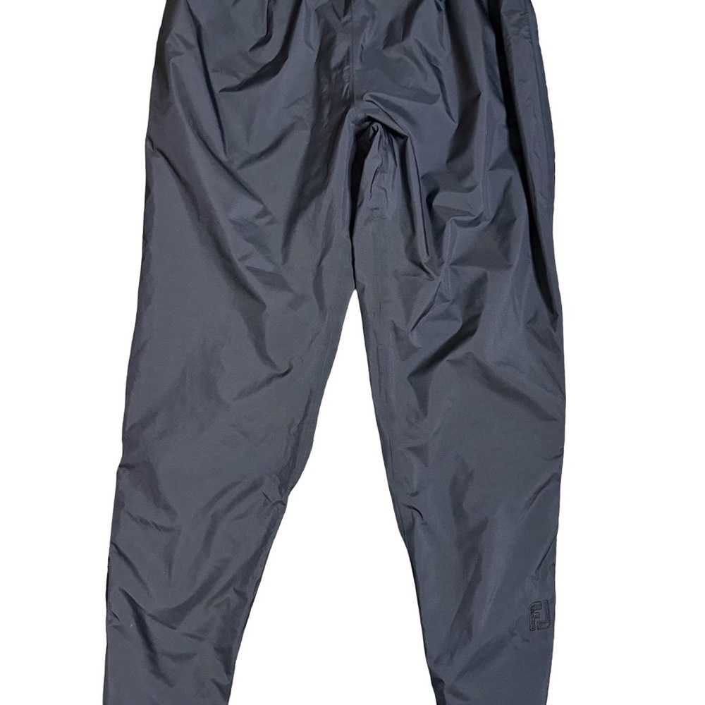 Footjoy Dryjoys  Pants Men's Large Black Golf Rain Wind Waterproof‎ Adjustab